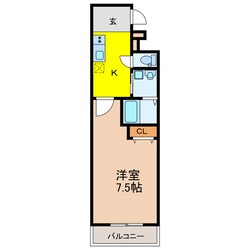 フジパレス出来島EASTⅴ番館の物件間取画像